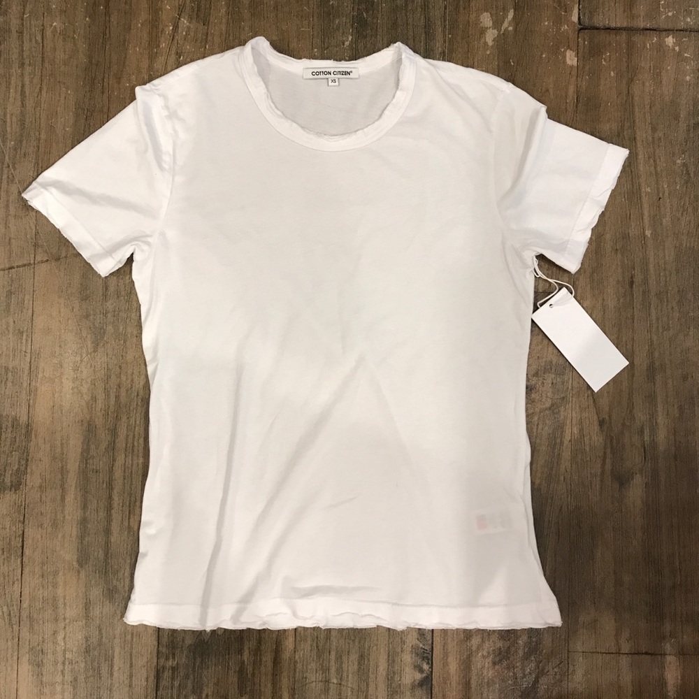 Cotton Citizen Standard White Tee NWT